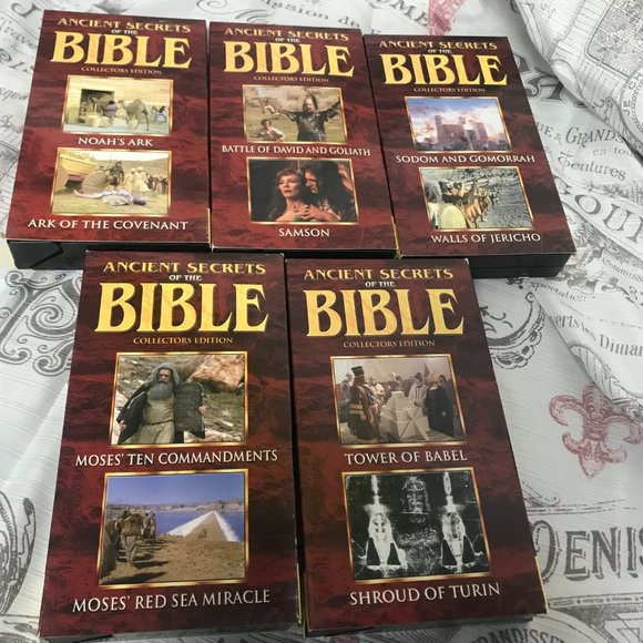 5 VHS set Ancient secrets of the bible Collectors edition - Picture 6 of 8